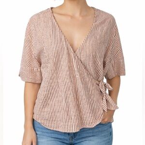 Zara  Wrap Top